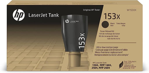 HP 153X Black Original LaserJet Tank Toner Reload Kit - High Yield - Black (W1530X) – Compatible Printer Supply – Get Toner Canada