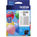 Brother LC203 Cyan Ink Cartridge, High Yield (LC203CS)