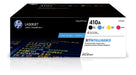 HP 410A (CF410AQ) Black, Cyan, Magenta, Yellow Original LaserJet Toner Cartridges, 4/Pack