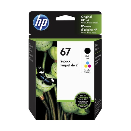 
HP 67 HP 67 Colour/Black Original Ink Cartridge, 2 Pack