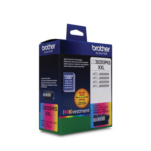 Brother LC3029, Super High Yield, 3 Pack Ink Cartridges (LC30293PKS)