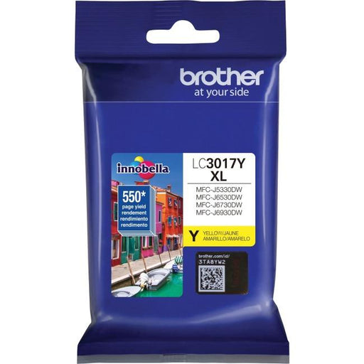 Brother LC3017 High-Yield Yellow Ink Cartridge