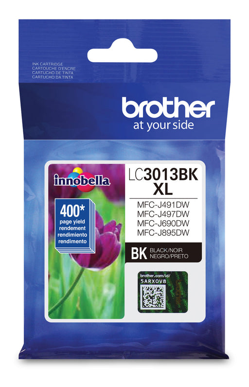 Brother LC3013BKS Black Ink Cartridge, High Yield