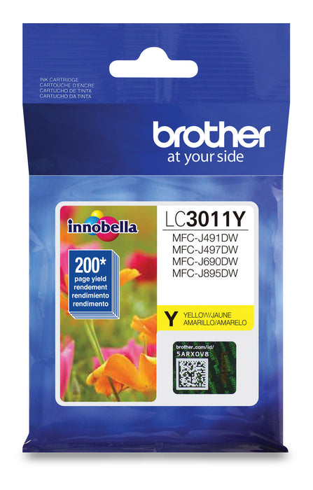 Brother LC3011YS Yellow Ink Cartridge